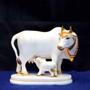 marble Kamdhenu Cow