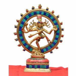 Brass natraj statue