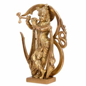Om Krishna Statue