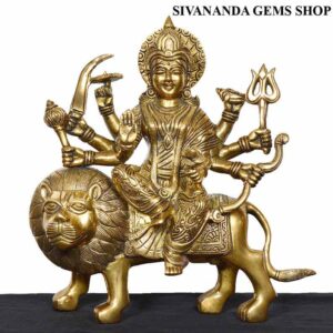 Brass Durga maa