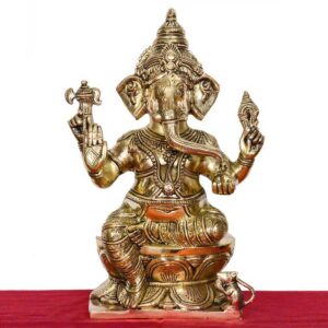 Brass Ganesha Statue